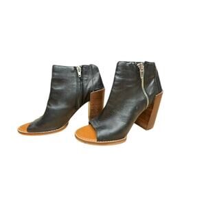 "Dolce Vita" DV Open nToe Bootie Double Zippers‎ SZ 8  FINAL SALE PLZ READ!!!!!!